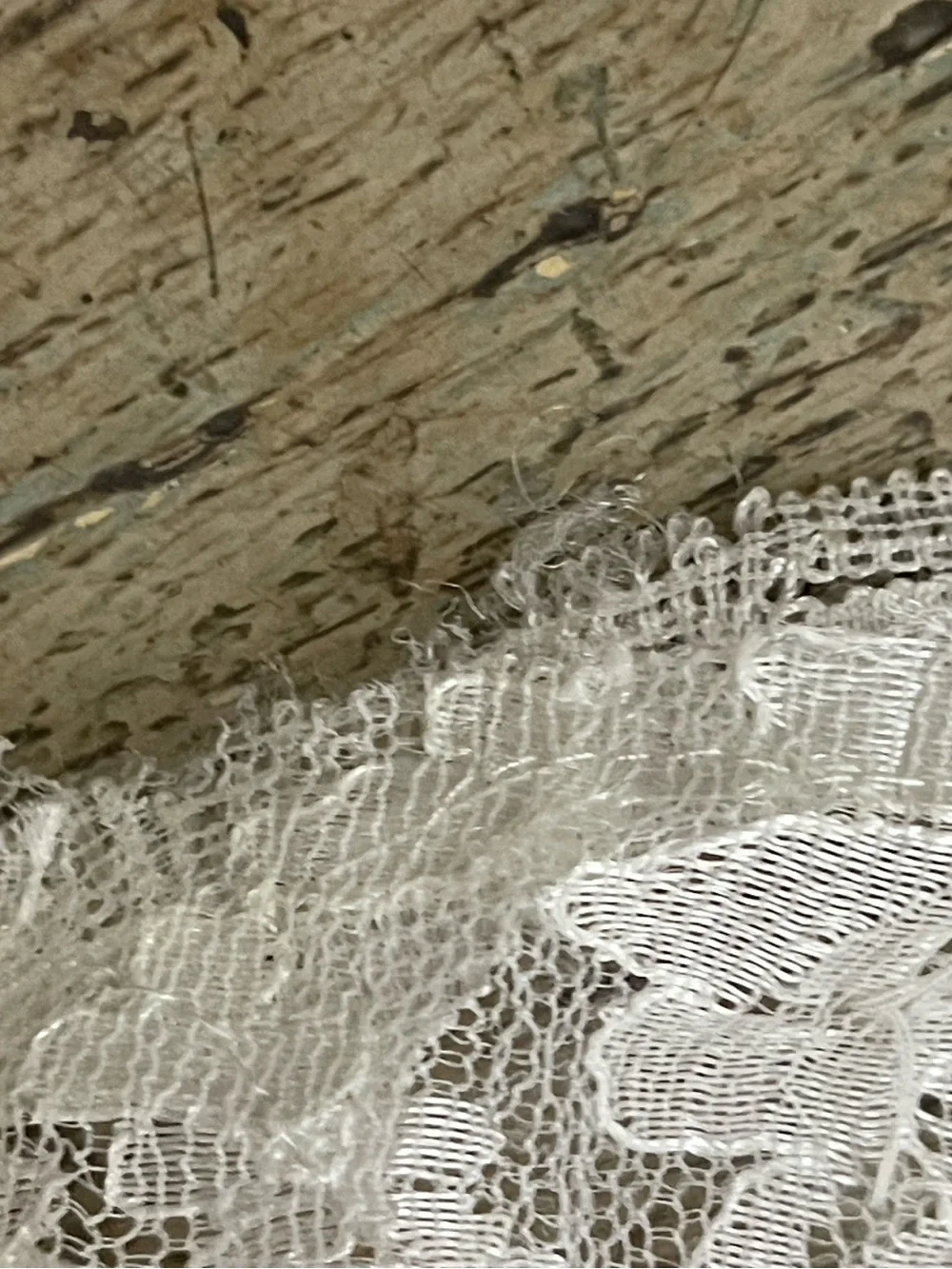 David’s Bridal All Over Lace Dress 16w Beaded Bustled - Picture 13 of 16